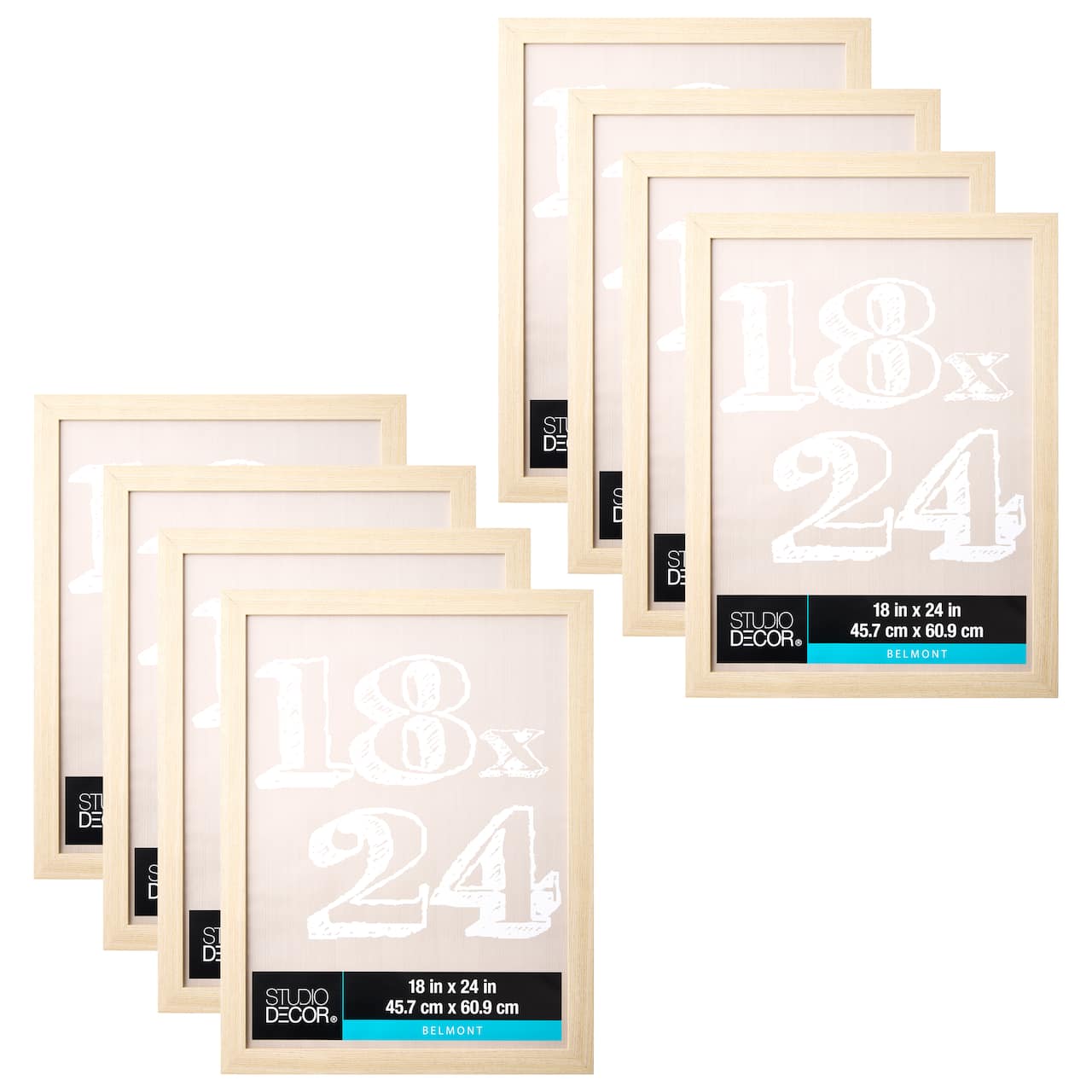 8 Pack: Blonde 18" x 24" Belmont Frame by Studio Décor®
